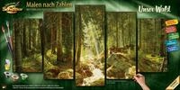 Schipper Malen nach Zahlen Meisterklasse Polyptychon - Unser Wald, Made in...