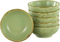 CreaTable Tapas-Schale NATURE COLLECTION, Steinzeug, (Set, 6-tlg), Snackschale,