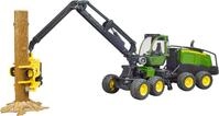 Bruder&reg; Spielzeug-Forstmaschine John Deere 1270G Harvester mit 1 Baumstamm...