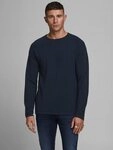 Jack & Jones Strickpullover Herren Pullover Strickpullover JJEHILL KNIT CREW NECK