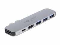 Delock Dockingstation für MacBook Dual HDMI 4K / PD / Hub Notebook-Adapter