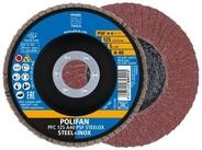 Pferd Schleifscheibe PFERD TOOLS POLIFAN F&auml;cherscheibe PFC 125x22,23 mm...
