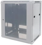 Intellinet Netzwerkschrank Network Cabinet, Wall Mount (Standard), 12U, Usable Depth