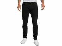 TOM TAILOR Slim-fit-Jeans TROY unifarben, schwarz