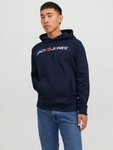 Jack & Jones Kapuzensweatshirt JJECORP Hoodie mit Logo und hohem Tragekomfort