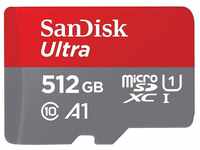 Sandisk Micro SD-Karte (Karta micro SD SanDisk ULTRA 512GB 120MB/s Adapter)