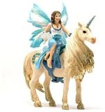 Schleich&reg; Spielfigur Schleich 42508 - Bayala - Eyelas Ausritt auf Goldeinhorn