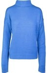 URBAN CLASSICS Sweatshirt Urban Classics Damen Ladies Oversize Turtleneck Sweater