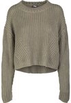 URBAN CLASSICS Rundhalspullover Urban Classics Damen Ladies Wide Oversize Sweater