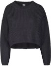 URBAN CLASSICS Rundhalspullover Urban Classics Damen Ladies Wide Oversize...