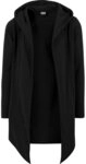 URBAN CLASSICS Strickfleecejacke Urban Classics Herren Long Hooded Open Edge Cardigan