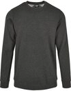 URBAN CLASSICS Rundhalspullover Urban Classics Herren Basic Terry Crew (1-tlg)