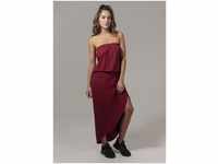 URBAN CLASSICS Shirtkleid Urban Classics Damen Ladies Viscose Bandeau Dress...