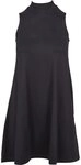 URBAN CLASSICS Shirtkleid Urban Classics Damen Ladies A-Line Turtleneck Dress (1-tlg)