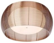 Brilliant Deckenleuchten Relax, Lampe Relax Deckenleuchte 50cm bronze/chrom 2x A60,
