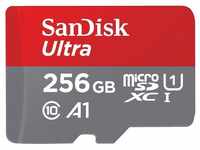 Sandisk microSDXC Speicherkarte Ultra 256 GB + Adapter Mobile" Speicherkarte...