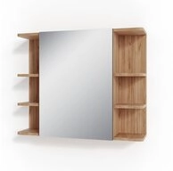 Vicco Badezimmerspiegelschrank Fynn, Goldkraft Eiche/Anthrazit, 79.6 x 64 cm (1-St)