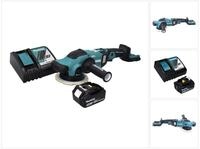 Makita Akku-Poliermaschine DPO 600 RT1 Akku Exzenterpolierer 18 V 150 mm XPT