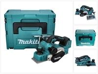 Makita Akku-Falzhobel DKP 181 ZJ Akku Hobel Falzhobel 82 mm 18 V Brushless +...