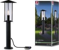 Paulmann LED Gartenleuchte Poller, LED wechselbar, Warmwei&szlig;, E14, IP44 2W 24V