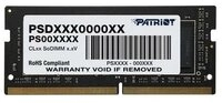 Patriot Patriot SO-DIMM 16 GB DDR4-3200, Arbeitsspeicher PC-Arbeitsspeicher