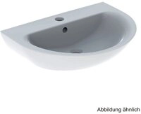 GEBERIT Waschtischarmatur Geberit Waschtisch Renova, 70 x 52 cm, wei&szlig;,...