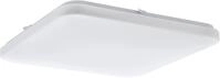 EGLO LED Deckenleuchte FRANIA Deckenlampe, wei&szlig;, geringe Aufbauh&ouml;he, Watt, B&uuml;ro,