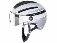 Cratoni Fahrradhelm Pedelec-Helm Commuter, eingebautes Rücklicht, Reflektoren