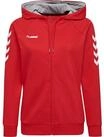 hummel Sweatjacke Hummel Damen Sweatjacke Go Cotton Zip Hoodie Woman 204232