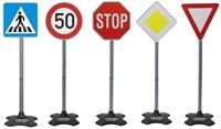 Jamara Spiel-Verkehrszeichen Traffic-Set Grand A (5-tlg)