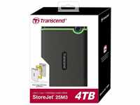 Transcend HDD externe Festplatte StoreJet 25M3 2,5 Zoll 4TB USB 3.1 iron gray...