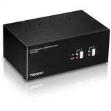 Trendnet TK-240DP DisplayPort KVM Switch Computer-Adapter, 2-Port Dual Monitor