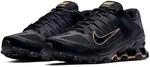 Trainingsschuh NIKE "REAX 8 TR MESH", Herren, Gr. 47, schwarz (schwarz, metallic