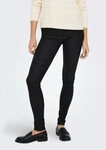 ONLY Lederimitathose ONLANNE K MID WAIST COATED PNT NOOS