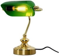 GLOBO LIGHTING LED Tischleuchte, Leuchtmittel nicht inklusive, RETRO Tisch Lese
