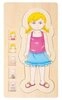 Small Foot Puzzle Schichtenpuzzle Anatomie M&auml;dchen, Puzzleteile