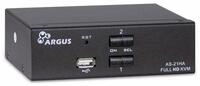Inter-Tech Audio / Video Matrix-Switch INTER-TECH KVM-Switch AS-21HA, HDMI,...