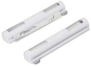 relaxdays Folienspender Folienschneider 2er Set wei&szlig;