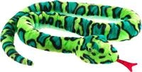 Heunec&reg; Kuscheltier Misanimo, Schlange gr&uuml;n, 180 cm