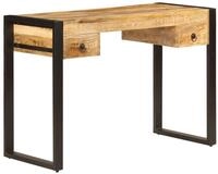 vidaXL Schreibtisch 110 x 50 x 77 cm Schreibtisch mit 2 Schubladen 110x50x77 cm