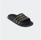 adidas Performance Adilette Aqua 3-Streifen schwarz/gold - 1 Paar Badeschuh