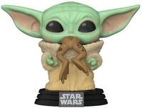 Funko Merchandise-Figur POP Figur Star Wars Mandalorian Das Kind mit Frosch