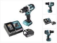 Makita Akku-Schrauber DDF 484 RG1 Akku Bohrschrauber Brushless 18 V 54 Nm + 1x Akku