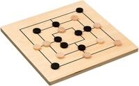 Philos Spiel Philos 3295 - M&uuml;hle-Set, Holz
