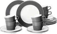 Seltmann Weiden Kaffeeservice Geschirr-Set, Service No Limits Moments (18-tlg), 6