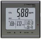 TROTEC Klimamesser, Gleichzeitige Anzeige von CO₂-Werten, Raumtemperatur
