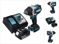 Makita Akku-Schlagschrauber DTW 700 RG1 18 V 700 Nm 1/2" XPT Brushless + 1x...