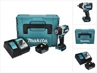 Makita Akku-Schlagschrauber DTW 700 RG1J Akku Schlagschrauber 18 V 700 Nm 1/2"...