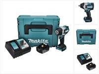 Makita Akku-Schlagschrauber DTW 700 RT1J Akku Schlagschrauber 18 V 700 Nm 1/2"...