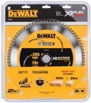 STANLEY Kreiss&auml;geblatt Kreiss&auml;geblatt DEWALT 305x30mm 78 Z&auml;hne Extreme...